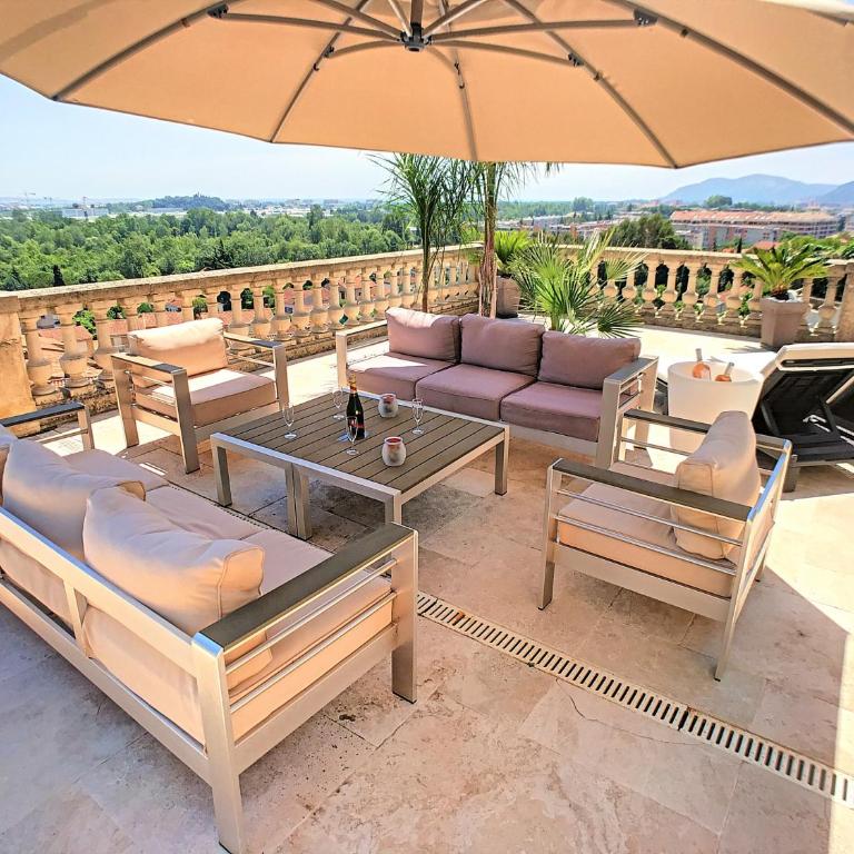 3 Bedrooms Villa near Cannes - Pool & Jacuzzi - Sea View - Villa 3 Chambres (6 Adultes) - 27