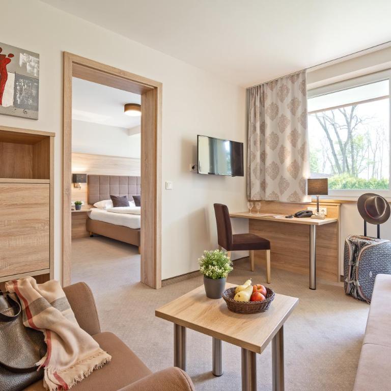 Richstein's Posthotel - Suite mit 1 Schlafzimmer und Gartenblick - 1