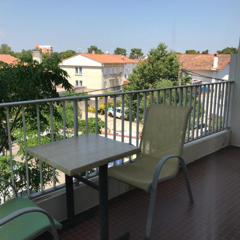 Hôtel Le Pescadou - Chambre Double avec Balcon - 2