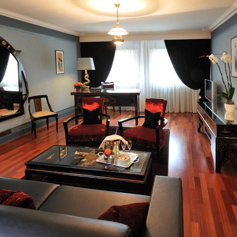 Hôtel de la Cigogne - Suite Junior avec Lit Queen-Size - 3