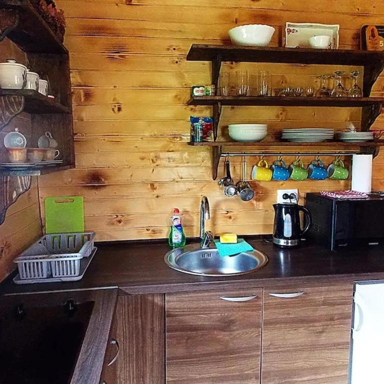 Family Farm Apartments - Two-Bedroom Log-House - 17