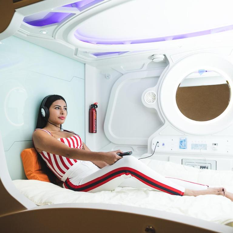 El Prado Capsule Hostel - Cama Individual en habitación compartida femenina - 27