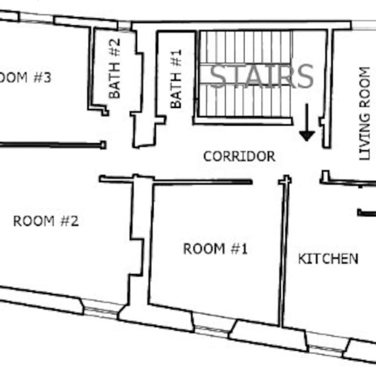 Sant'Antonino Apartments - Appartamento Deluxe con 3 Camere da Letto - 2