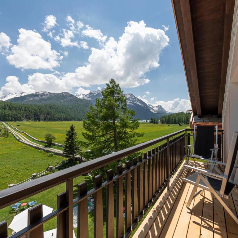 Hotel Chesa Randolina - Suite mit Seeblick - 13