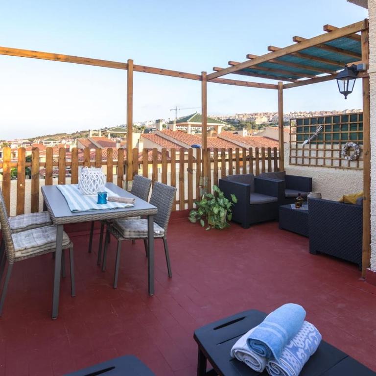 Santa Pola, Gran Alacant, Playas cerca, adosado completo, Chillout, Solarium - Two-Bedroom House - 22