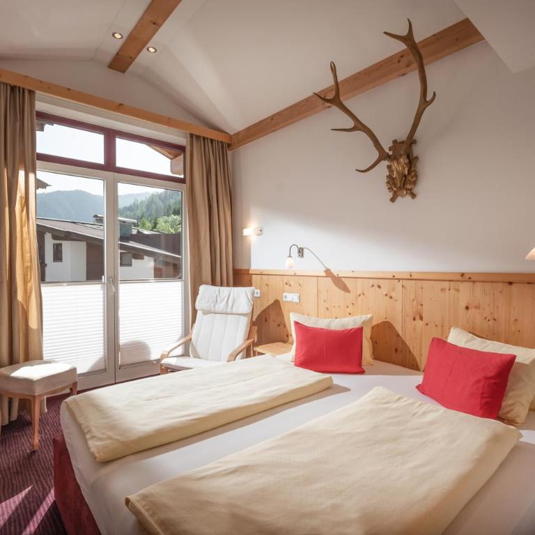 alpenrose hotel-garni - Doppelzimmer mit Balkon - 3