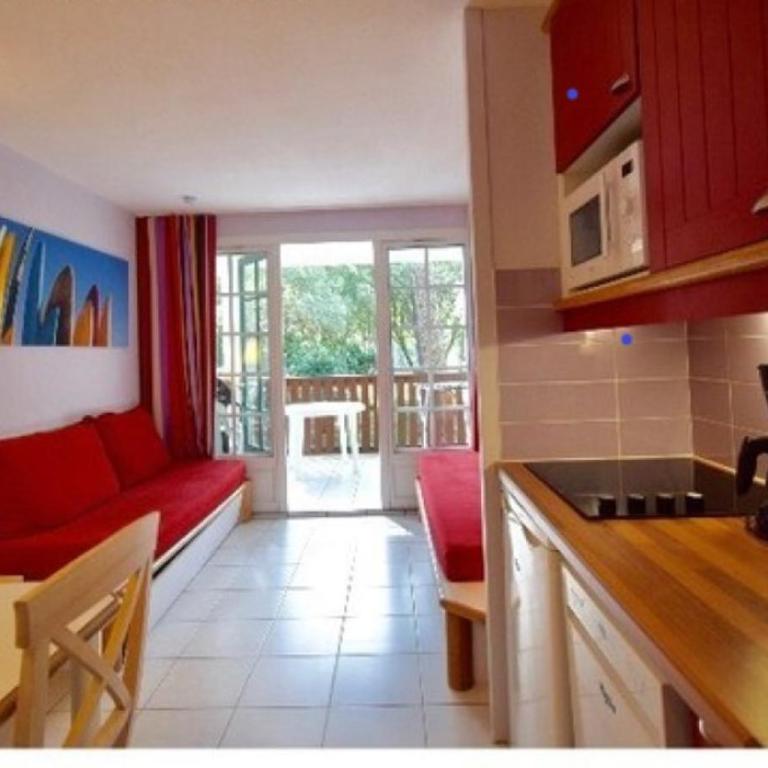 Moliets Plage Appartement pour 4 Piscine proche Plage et Commerces - Appartement - Vue sur Jardin - 10