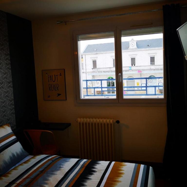 Hôtel Brasserie L'ESCALE à Bergerac - Chambre Double - 3
