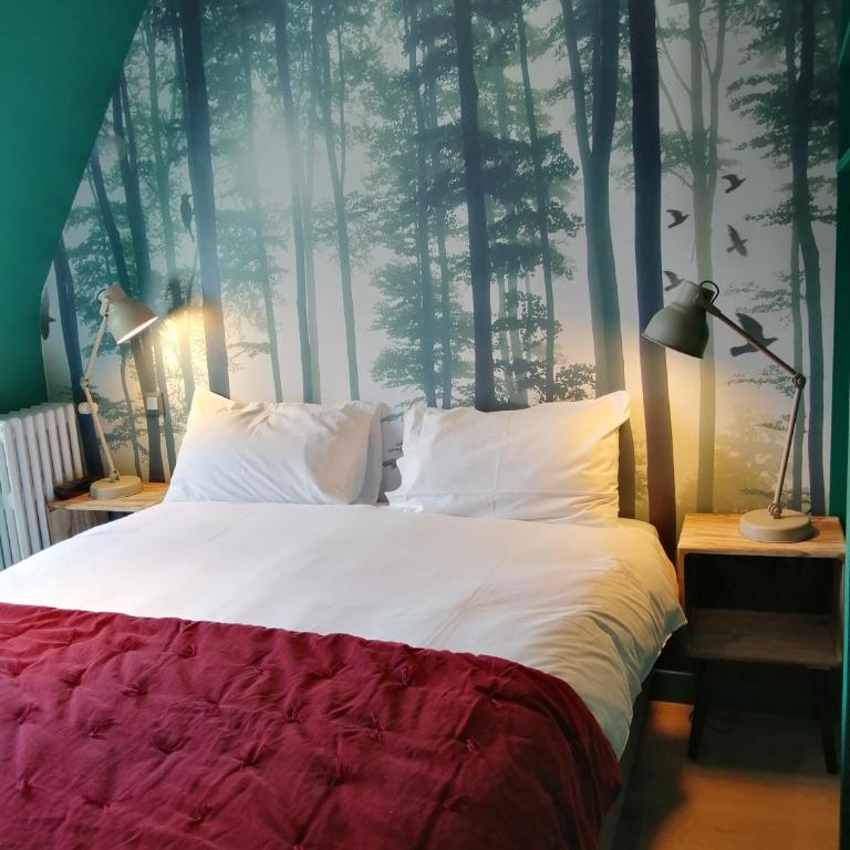 Hotel Du Cygne Tours - Chambre mansardée double ou twin - Accessible uniquement par escalier - 3