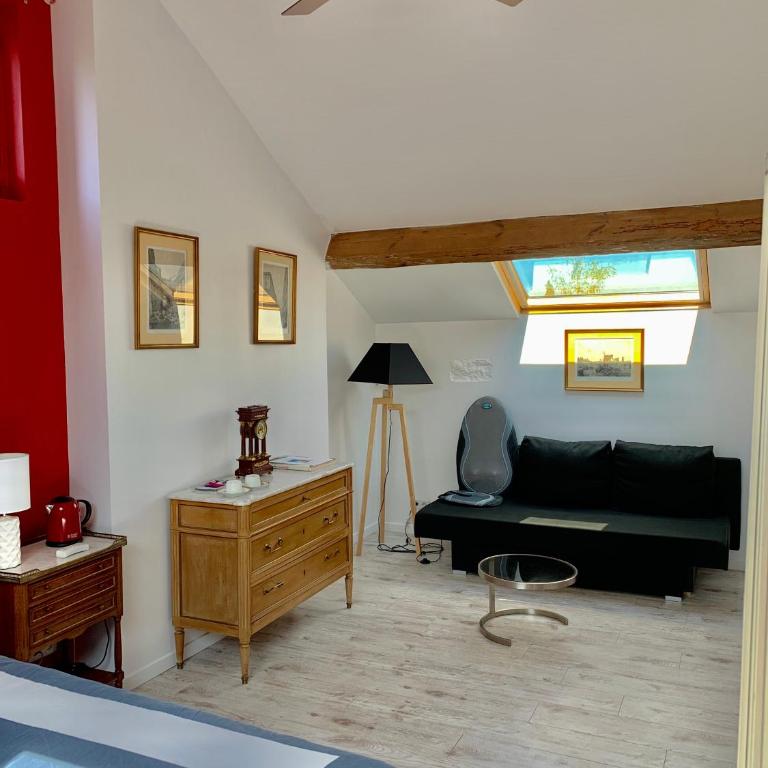 La gentilhommiere de Saumur - Chambre Double avec Salle de Bains Privative - 3