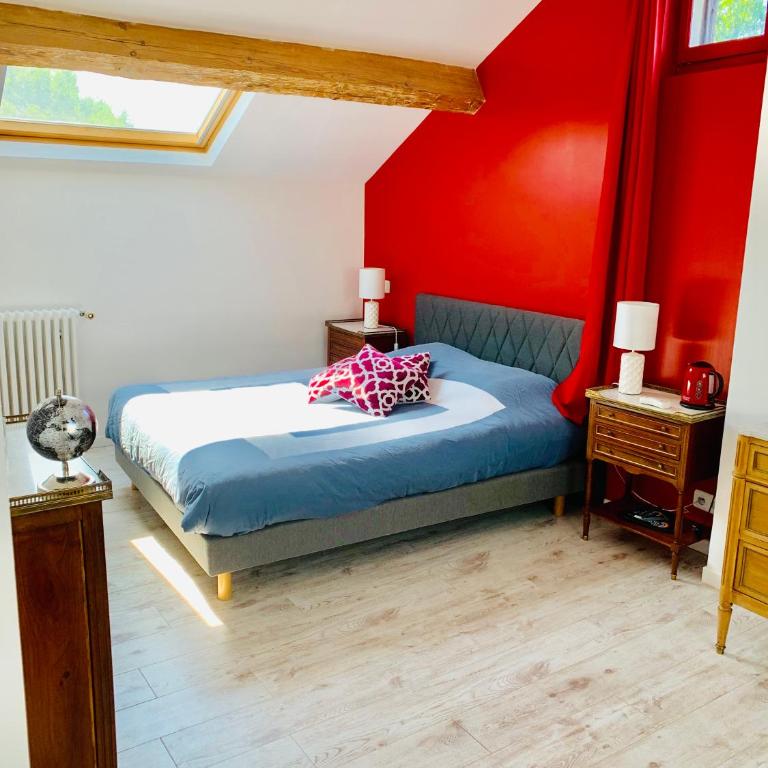 La gentilhommiere de Saumur - Chambre Double avec Salle de Bains Privative - 1