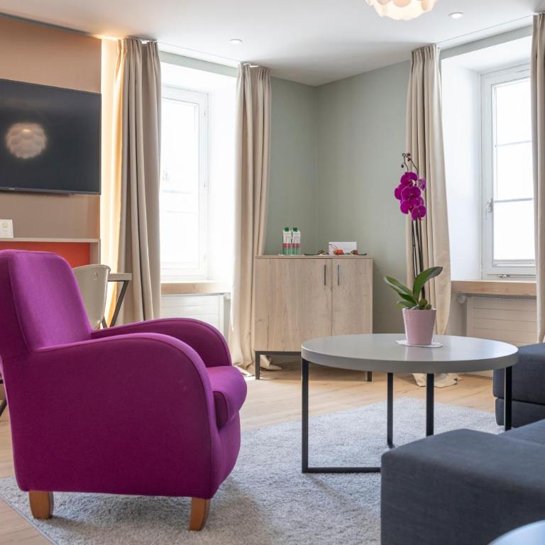 Hotel Rosatsch Stammhaus - Premium Familiensuite im Stammhaus mit 4 Betten - 6