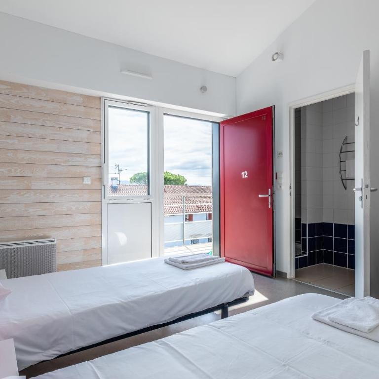 Bella Vista Guest Center Pays Basque - Chambre Lits Jumeaux - 1