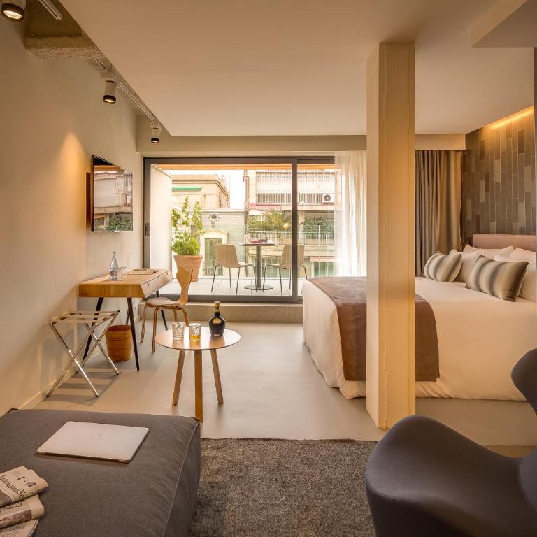Ohla Eixample - Deluxe Double Room - Attic - 3