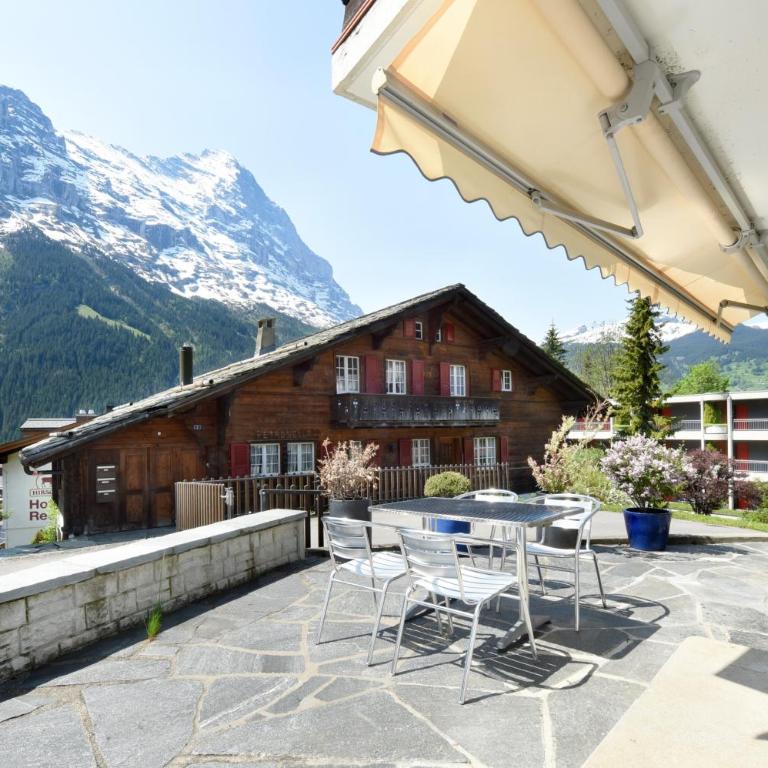 Eiger Guest House - Grindelwald - Apartment mit 3 Schlafzimmern im Erdgeschoss - Chalet Eiger - 3