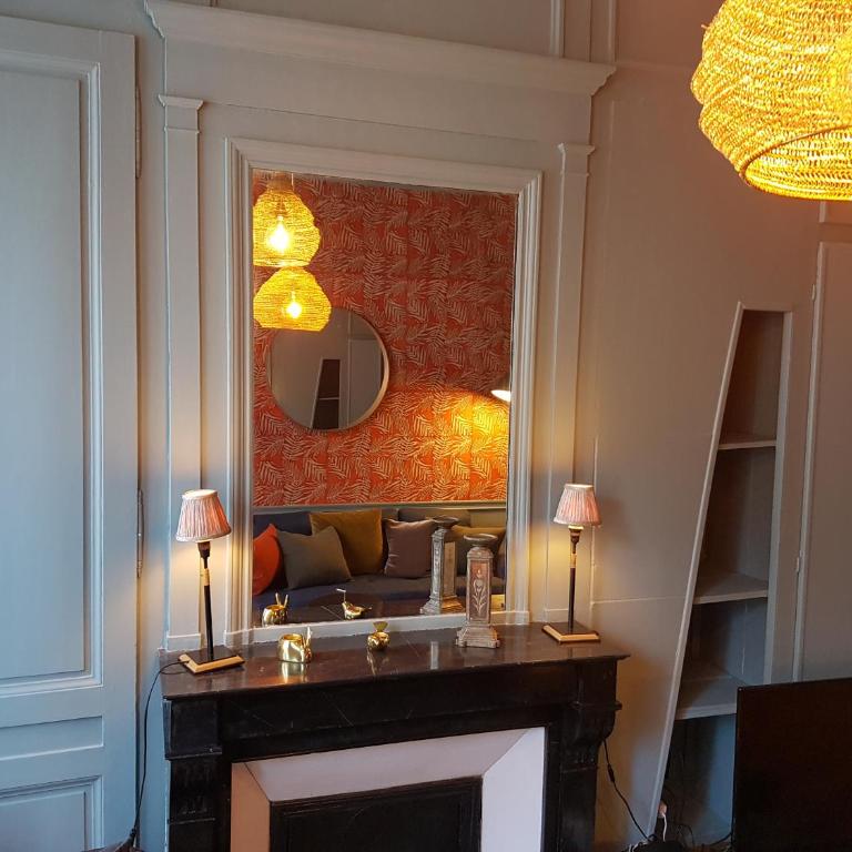 Le repaire de Rougemare déco soignée et chaleureuse, centre historique - Apartment mit 1 Schlafzimmer - 27