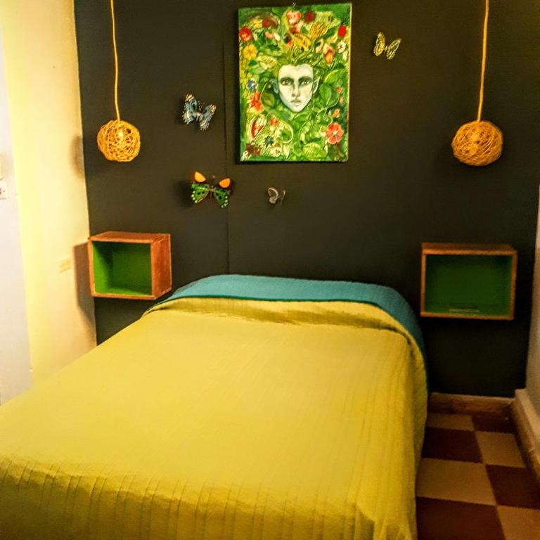 Hostel Candelaria - Habitación Cuádruple Confort con baño compartido - 2