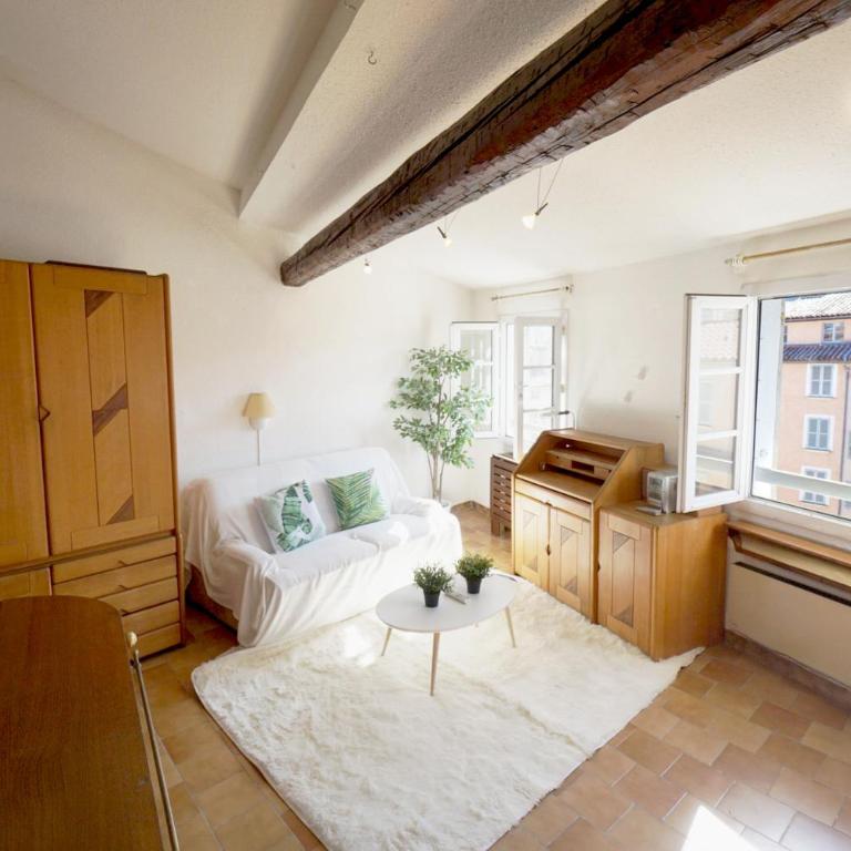 GregBnb - Centre ancien - CLIMATISÉ - T2 Mezzanine - 6eme étage - Apartment - 3