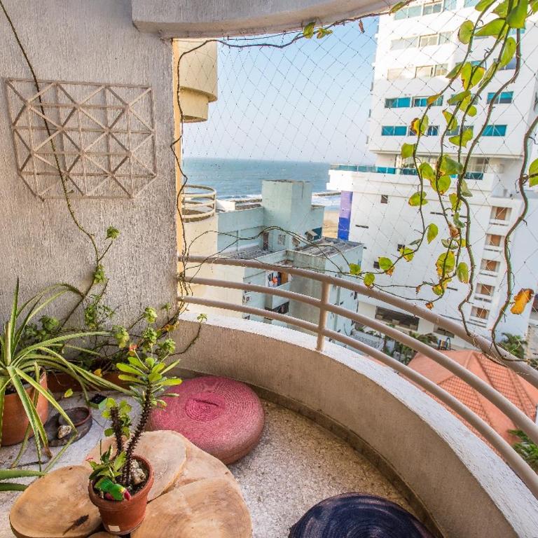 Apt frente al Mar 10 min a pie Centro Histórico - One-Bedroom Apartment - 11