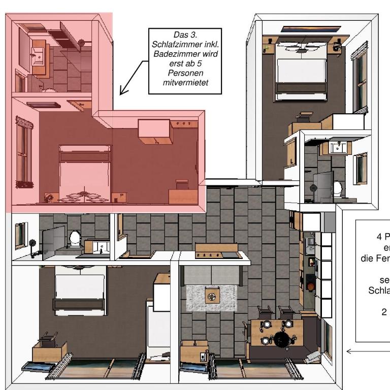 Mountain Apart Nauders - Apartment mit 3 Schlafzimmern - 4