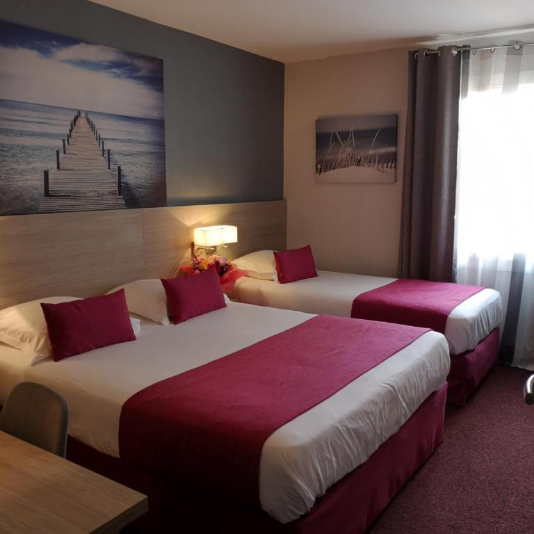 Atoll Hotel restaurant - Chambre Triple (1 Lit Double et 1 Lit Simple) - 1