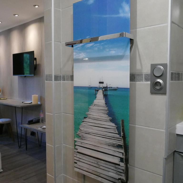 Villa Les Quatre Vents - Chambre Double - Vue sur Mer - 3