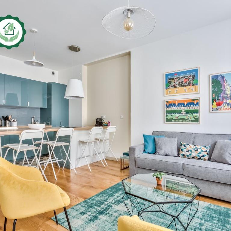 Amazing 2 Rooms Flat near Bastille - An Ecoloflat - Appartamento con 2 Camere da Letto - 2