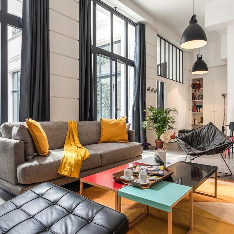 Outstanding Artist Loft - 6 guests - Marais and Canal - Appartement 2 Chambres - 10