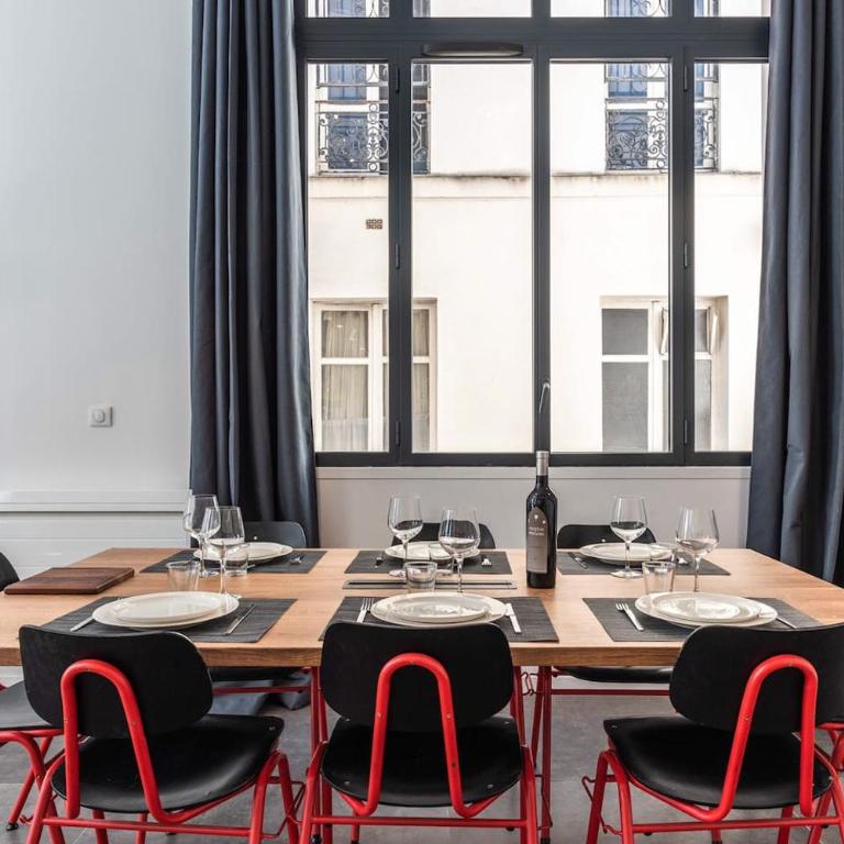 Outstanding Artist Loft - 6 guests - Marais and Canal - Appartement 2 Chambres - 11