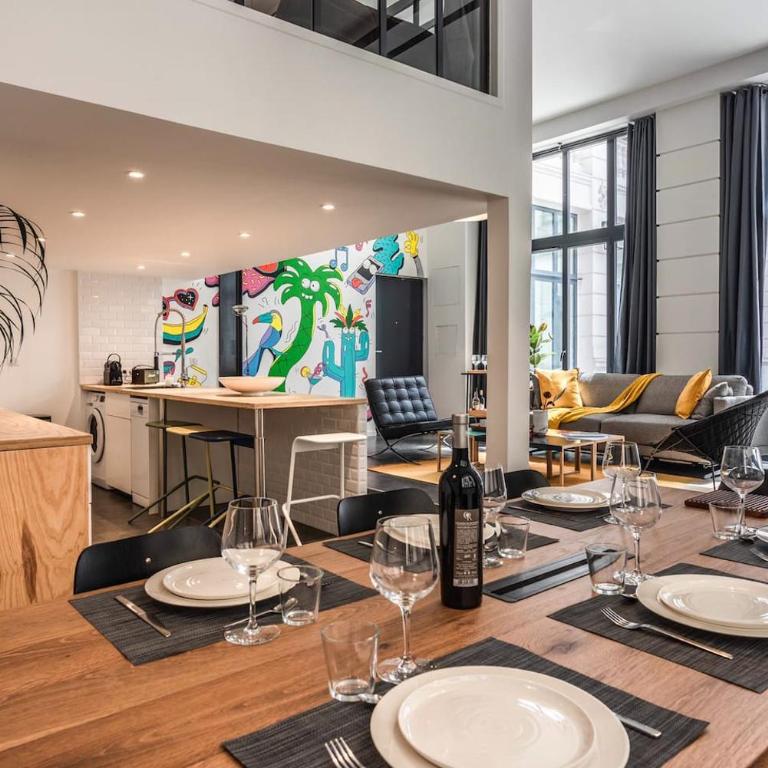 Outstanding Artist Loft - 6 guests - Marais and Canal - Appartement 2 Chambres - 15