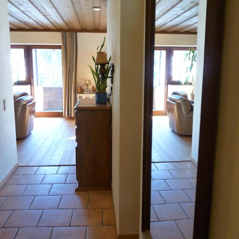 Ferienhaus Schäfer - Apartments - Wintersports - Family holiday - Holiday with your dog - Rural & Scenic - Apartment mit 4 Schlafzimmern und Poolblick - 7