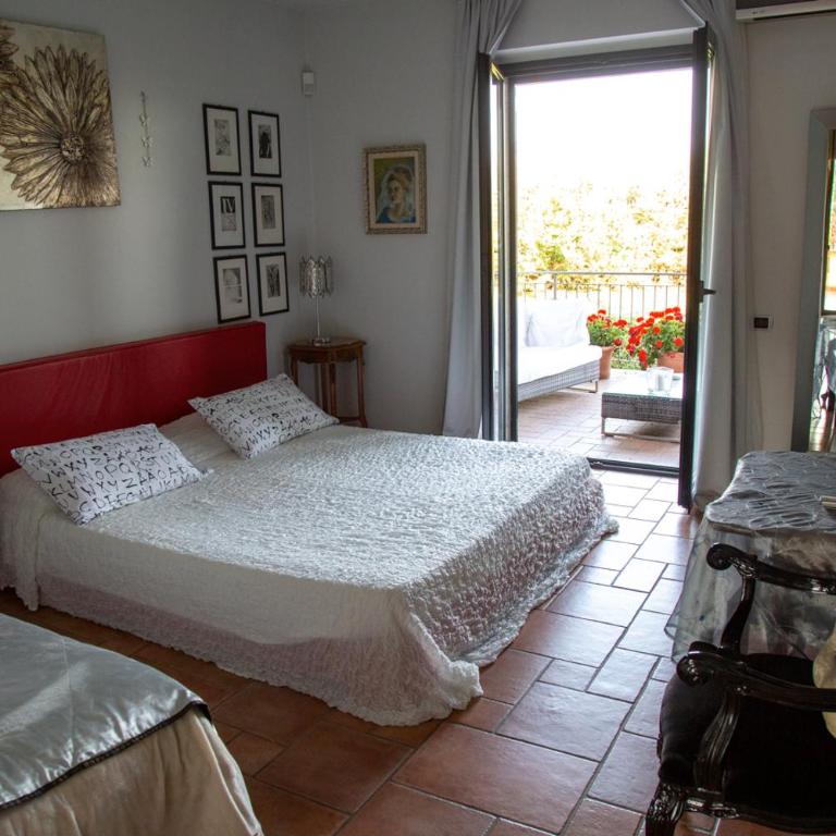 Bed and breakfast Ellera Viterbo - Suite con vasca doccia e balcone - 9