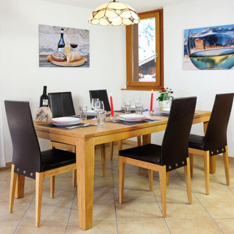 Chalet Z`Wichjehüs - Apartment mit 2 Schlafzimmern und Panoramablick - 10