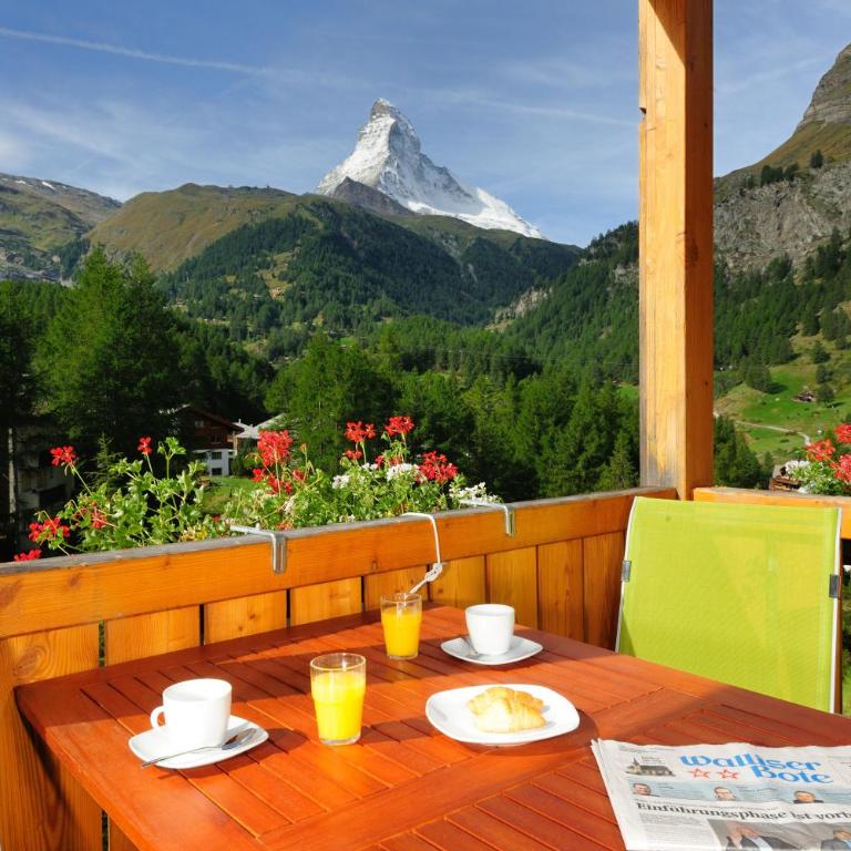 Chalet Z`Wichjehüs - Apartment mit 2 Schlafzimmern und Panoramablick - 15