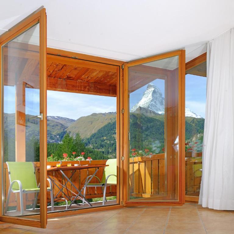 Chalet Z`Wichjehüs - Apartment mit 2 Schlafzimmern und Panoramablick - 13