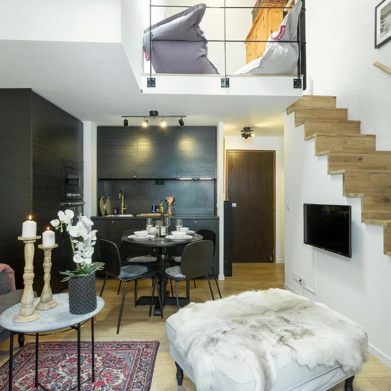 Apartment Midi Loft - A Central Chamonix Mountain Haven - Appartement 1 Chambre - 12