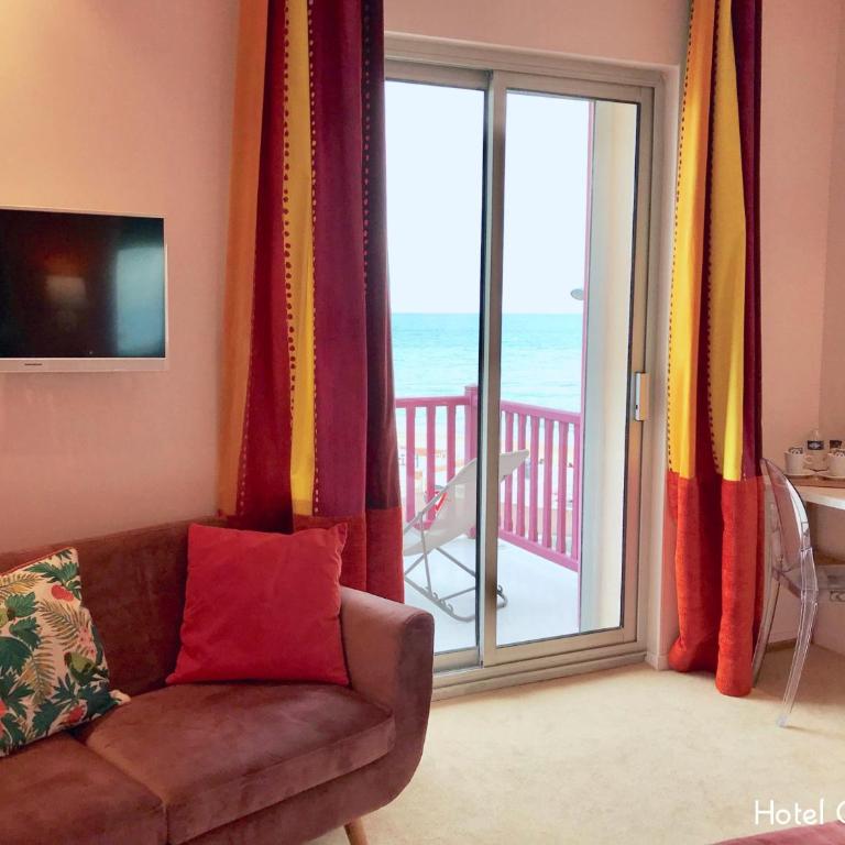 Hôtel Outre-Mer - Villa Le Couchant - Chambre Double Deluxe avec Terrasse - Vue sur Mer - 13