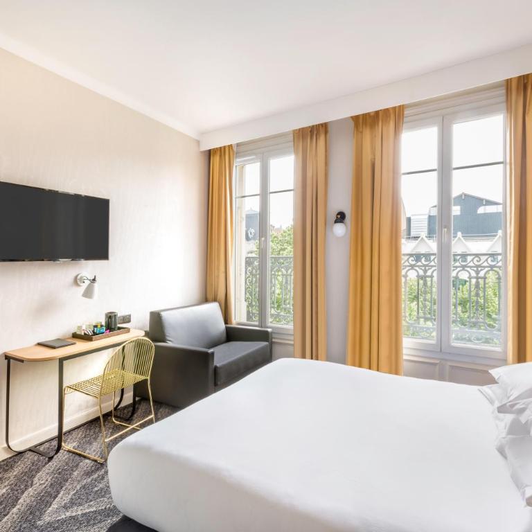 Best Western Hotel Centre Reims - Chambre Familiale avec 1 Lit Double et 1 Canapé-Lit - Non-Fumeurs - 2