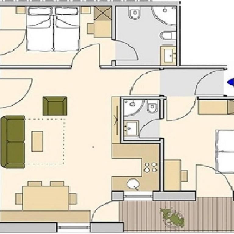 Holiday Residence Mesenhaus - Apartment mit 2 Schlafzimmern - 1