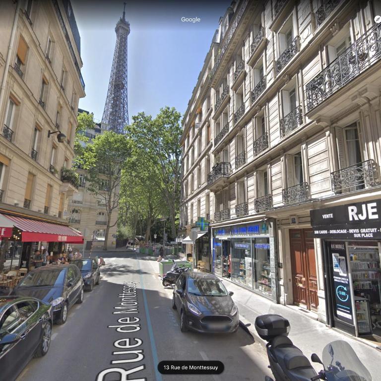 Studio Tour Eiffel - Chambre Lits Jumeaux - 1