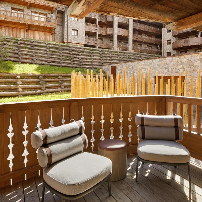 Six Senses Residences & Spa Courchevel - TWO-BEDROOM APARTMENT COURTYARD VIEW - 7