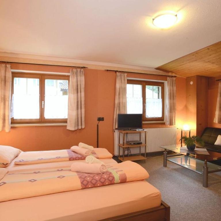 Gasthaus Pension Montafonerhüsli - Doppelzimmer mit Bergblick - 1