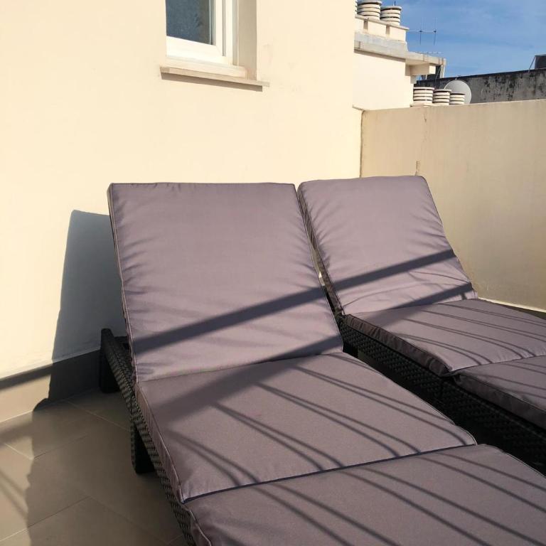 Hotel Courbet - Chambre Double avec Toit-Terrasse - Vue sur Mer - 5