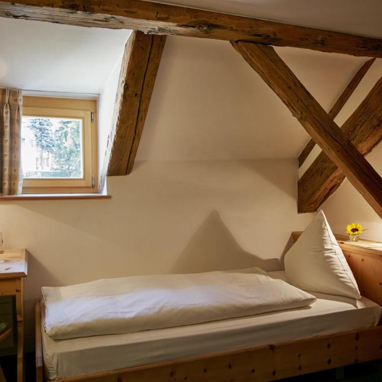 Hotel Steinbock Pontresina - Economy Single Room with Shared Bathroom - 1