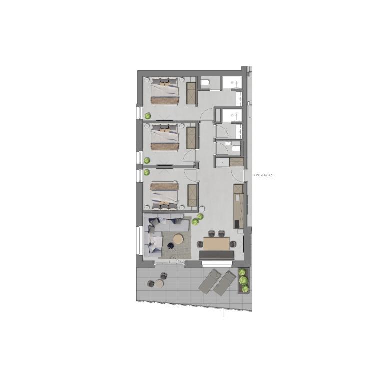 GOING TRIPLE A apartments WEST - Deluxe Apartment mit Whirlpool - 7