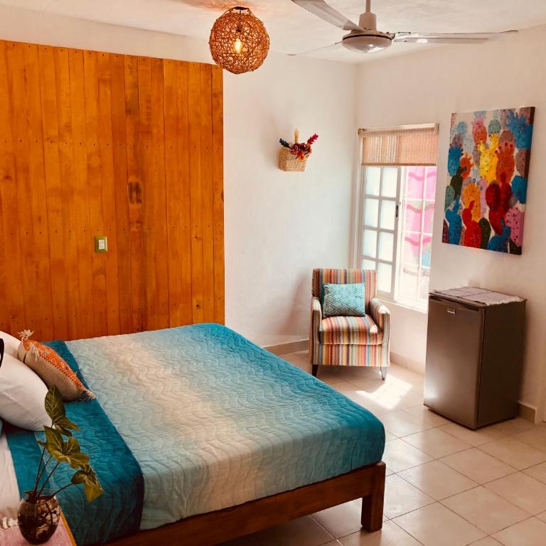 Casa Alberto Cozumel - Estudio con cama extragrande - 15