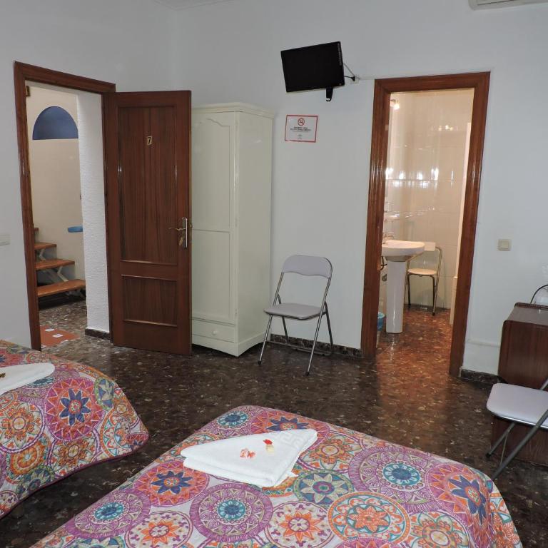 Hostal Sol y Mar - Habitación Doble - 2 camas - 5