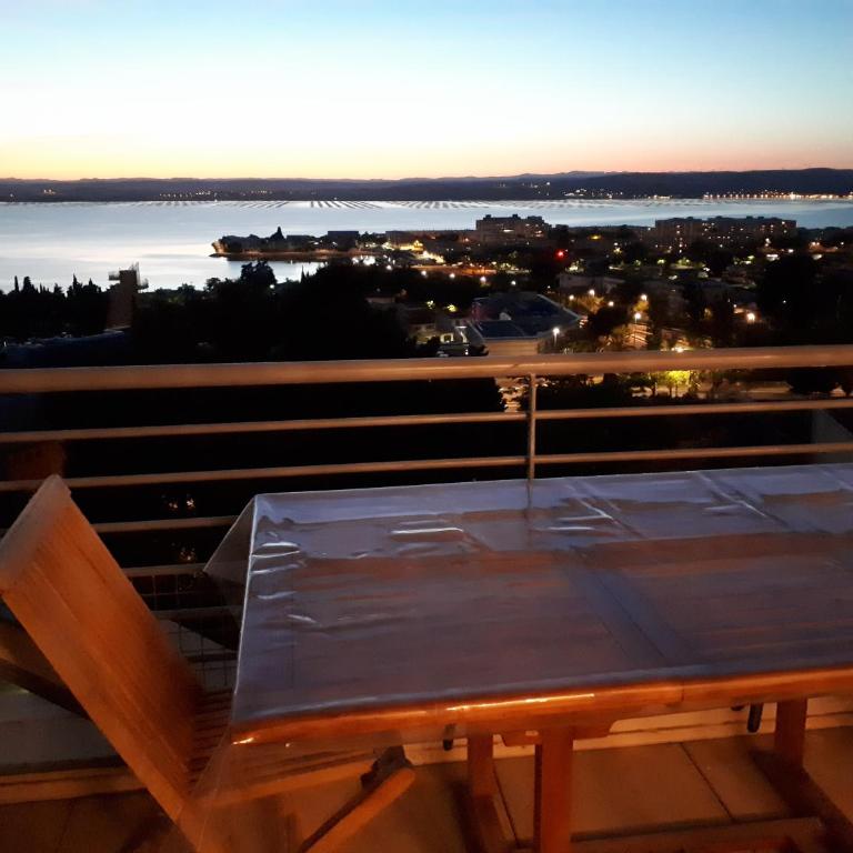 T2 terrasse vue panoramique, piscine, parking, wifi, 2 tv connectées, netflix, clim, ascenseur, barbecue - Appartement - Vue sur Lac - 7