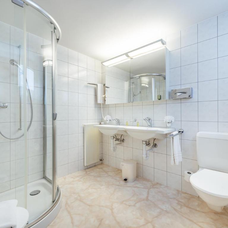 Hotel-Restaurant Bellevue - Zimmer mit Kingsize-Bett und Bergblick - 1