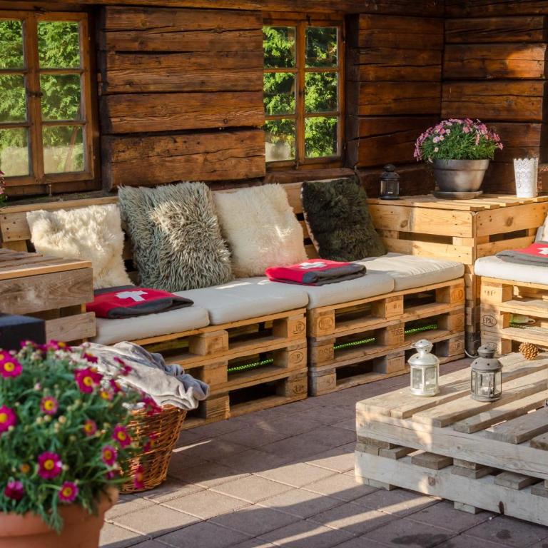 Family B&B Le Vieux Chalet - Doppelzimmer mit eigenem Bad - 2